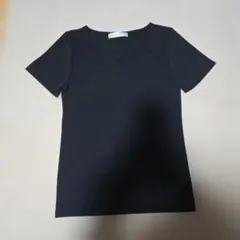 黒の冷感素材半袖Tシャツ