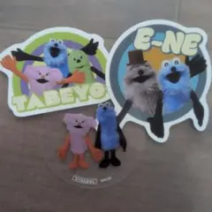 パペットスンスン スシローコラボ ピック3枚セット