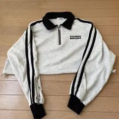 イング　INGNI スタンドカラー トレーナー