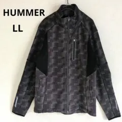 【美品】　HUMMER　ハマー　防寒ジャケット　防寒着　　ブラック　星
