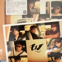 WEST. 唯一無二　通常盤+特典ポストカード　※開封済み、シリアルなし