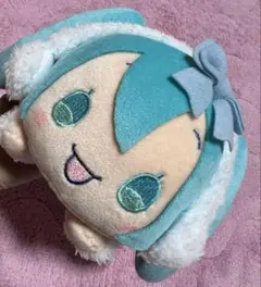 新品★初音ミク×シナモロール 寝そべりぬいぐるみ WINTER Ver.