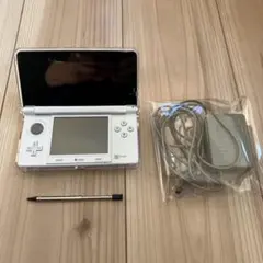 本体 ACアダプター付きNintendo 3DS アイスホワイト【動作確認済み】
