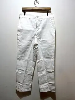 実物 新品 デッドストック 米軍 トラウザーパンツ 白パン W34L30のサムネイル