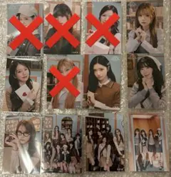 NiziU オンラインくじ E賞 ステッカー 8枚セット