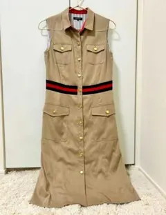 シャツワンピース ロングワンピース