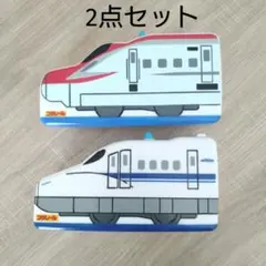 2点セット プラレール ランチボックス お弁当箱 N700系新幹線 ＆こまちのサムネイル