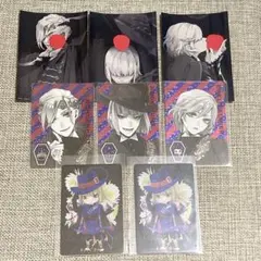 ツイステ グリッターカード カウントダウン ステッカー ポムフィオーレ