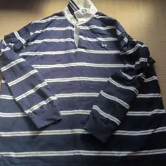 FC SHIGOR 1921 ラガーシャツ ネイビー