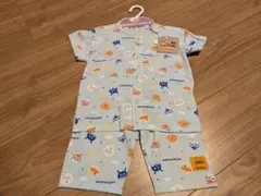 アンパンマン　ベビー　キッズ　パジャマ　半袖　90　ボタン　腹巻き付き　新品
