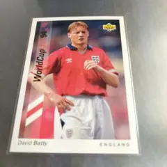 1994アッパーデックアメリカワールドカップ　ニッキー・バット　イングランド代表