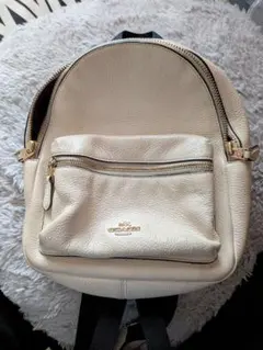 お値下げCOACH ミニリュック バックパック アイボリーのサムネイル