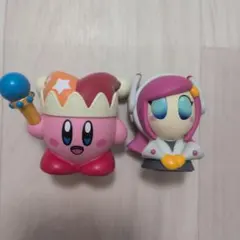 星のカービィ ソフビ フィギュア 2体セット ビーム スージー