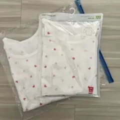 【開封済み】UNIQLO 長袖 コットンフライスインナーT