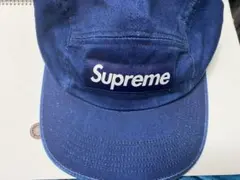 Supreme ネイビーキャップ