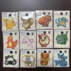 M様専用　新品未使用ポケモン刺繍ワッペン17点セット