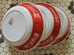 コカコーラ ボウルプレート 大　3点セットのサムネイル