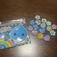 しずくちゃん　おはじきシール