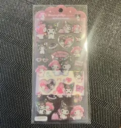 【新品】サンリオ　マイメロディ　クロミ　ドロップジェリーシール　メロクロ