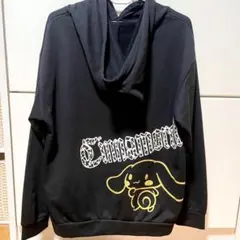 シナモロール　パーカー　ブラック　Mサイズ