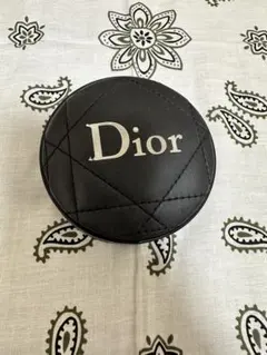 Dior ブラック ケース キルティング