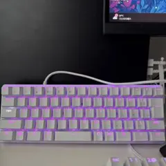 (最終価格)Razer HUNTSMAN MINI 白ゲーミングキーボード