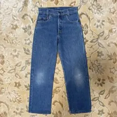 90s USA製 リーバイス 701 STUDENT ハイウエストw24 501