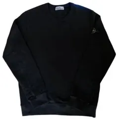 STONE ISLAND スウェット M 黒 ワッペン 現行 - メルカリ