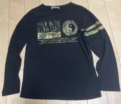 T&C Surf ロンT 150 黒　迷彩