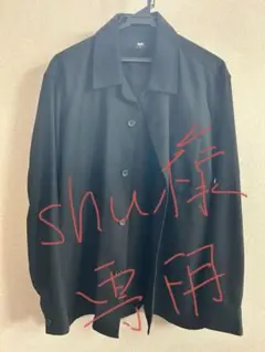 UNIQLO ブラッシュドツイルオーバーシャツ