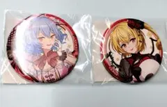東方project レミリア フラドール スカーレット チャイナドレス 缶バッジ