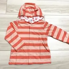 【新品】babygap リバーシブル くま耳ジャンパー パーカー 90