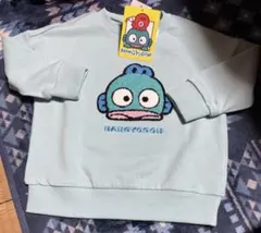 新品タグ付き　匿名配送　ハンギョドン　トレーナー　刺繍　100センチ　サンリオ