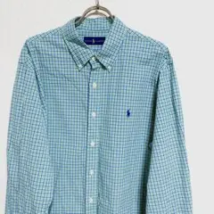 RALPH LAUREN 長袖シャツ チェックシャツ BD メンズ XL