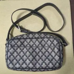 PATRICK COX パトリックコックス 黒×グレー ショルダーバッグのサムネイル