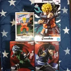 「新品未開封」ナルト Grandista＆VIBRATIONフィギュアセット！