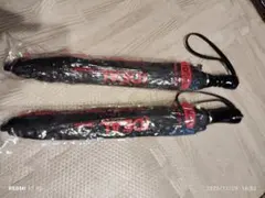 DEAL 折りたたみ傘 ブラック 8本骨