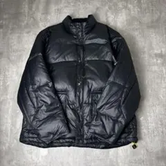 00s OLD GAP 肉厚 羽毛 ダウンジャケット XXL ブラック 黒