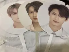 セブチ セブンティーン うちわ ジュン ジュンピ セット 缶バッチ