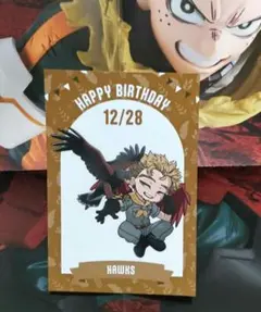 ヒロアカ　ホークス　ポストカード　 コラボ限定 　おまけ付き