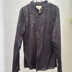 Bershka ブラック長袖シャツ M 38のサムネイル