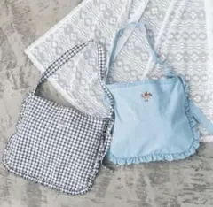 Smansa Mos2 kazumiコラボ フリルショルダーバッグ ノベルティ