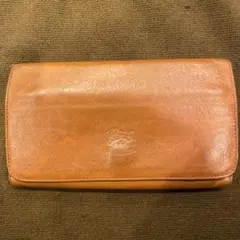 IL BISONTE イルビゾンテ 長財布 ブラウン レザー