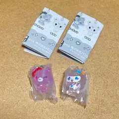 ジュエルペット　めじるしアクセサリー　2点セット　ガーネット、エンジェラ