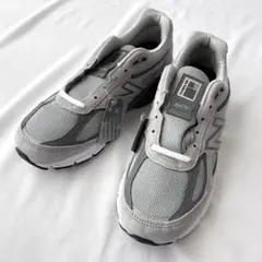 未使用 ニューバランス 990V4 スニーカー グレー アメリカ製 26cm