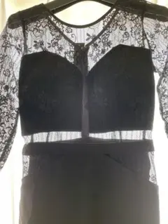 シースルー❤️新品未使用　トップレース透けワンピースドレス