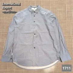 A-1711〈International Report〉ドレスシャツmedium