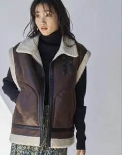 coen フェイクムートンB-3ベスト