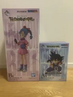 一番くじドラゴンボール　A賞孫悟空　B賞ブルマ　新品未開封MASTERLISE