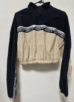 adidas originals ハーフジップ クロップド ジャージのサムネイル